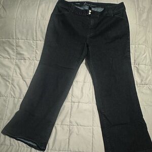 Lane Bryant Dark Blue Trouser Jeans